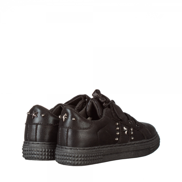 Παιδικά αθλητικά παπούτσια    Senida μαύρα, 4 - Kalapod.gr